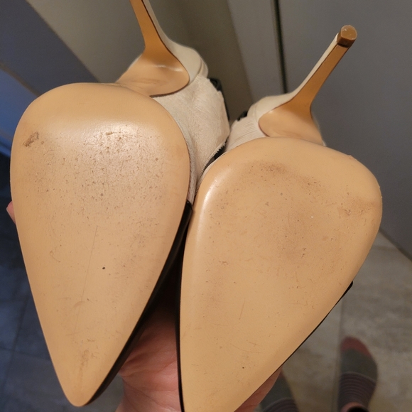 Stelle Monelle eggwhite and black heels - Picture 5 of 7